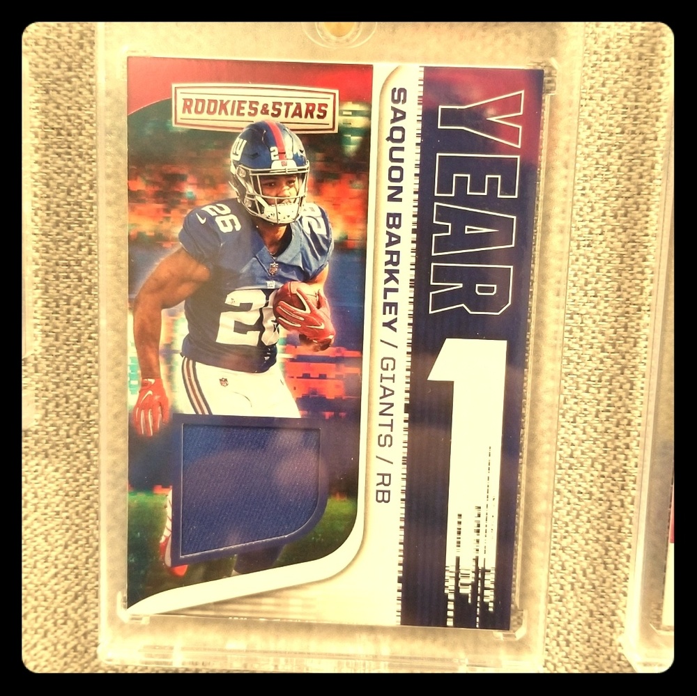 Panini Rookies and Stars Saquon Barkley Rookie